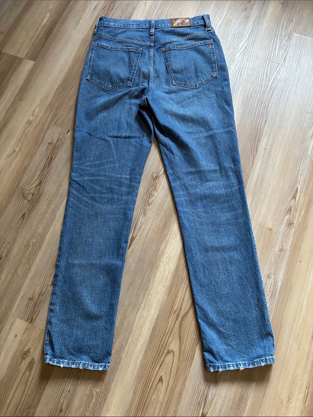 Madewell The Perfect Vintage Jean Straight Medium Wash Women’s 30 Stretch denim - Picture 12 of 14